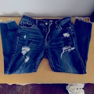 Old Navy Super Skinny High Rise Rockstar Jeans Sz 6